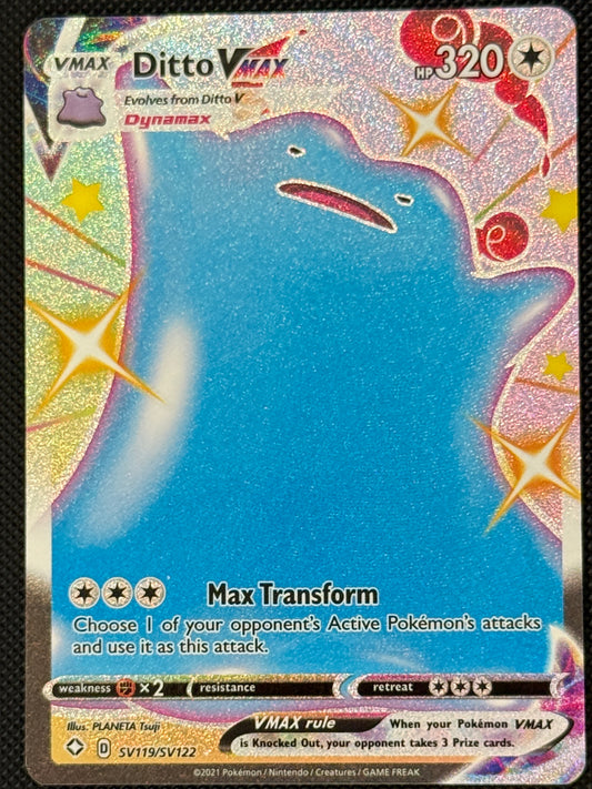 Ditto VMAX SV119/SV122 Shining Fates: Shiny Vault NM