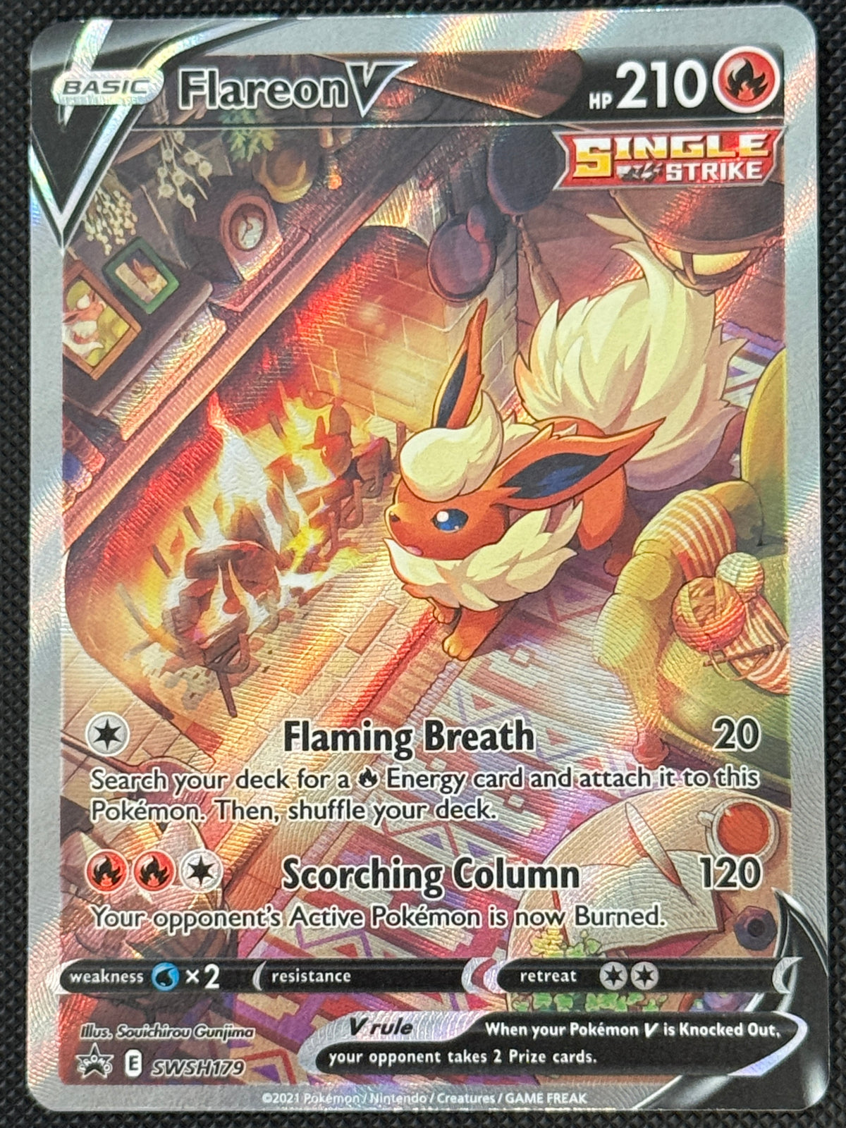 Flareon V SWSH179 Sword & Shield Promo NM