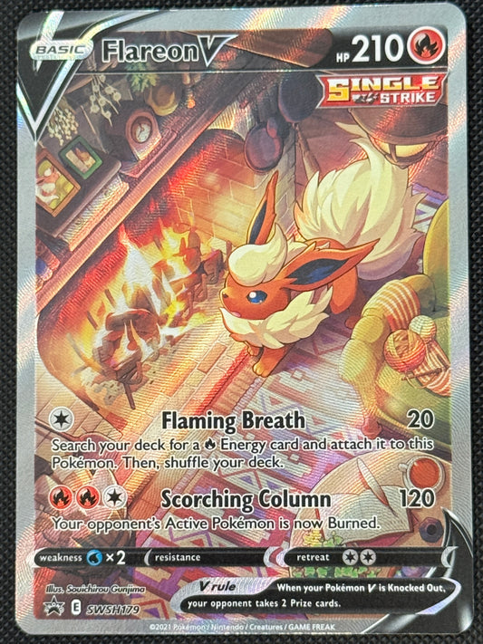 Flareon V SWSH179 Sword & Shield Promo NM