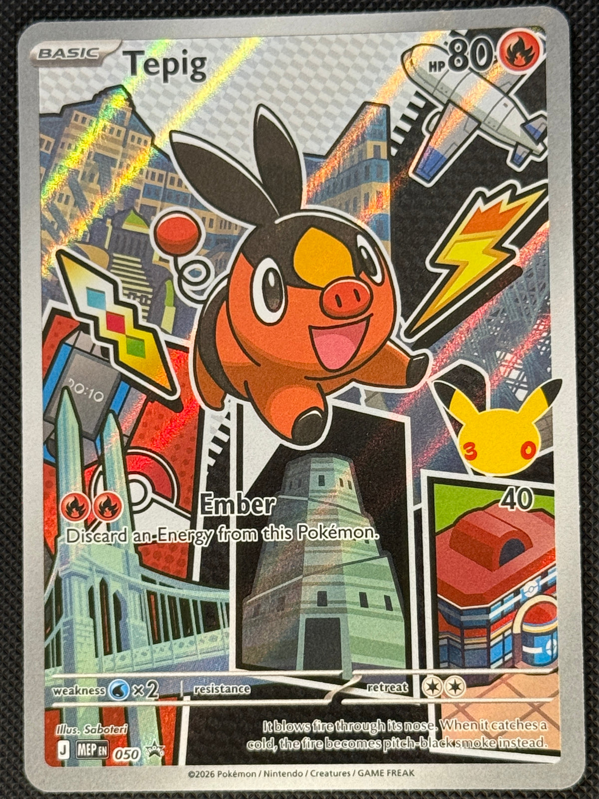 Tepig #050 Mega Evolution Promo NM