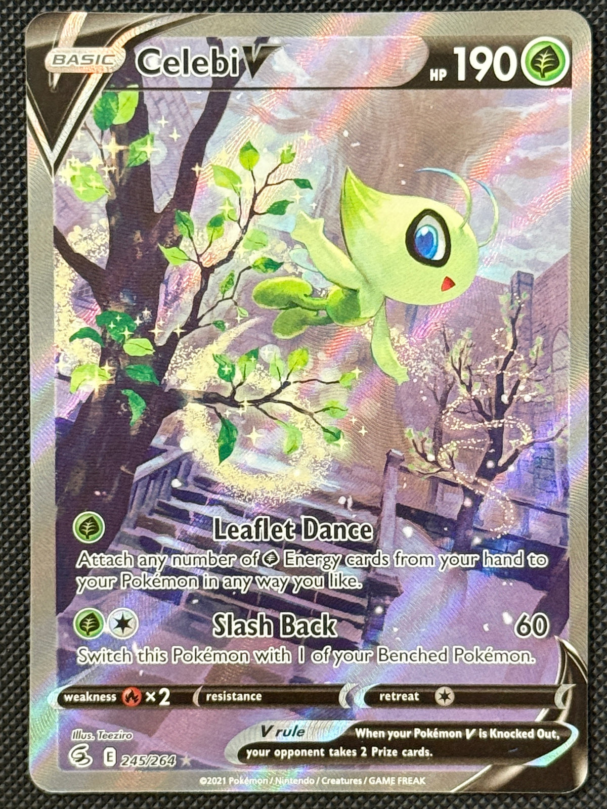 Celebi V 245/264 Fusion Strike NM